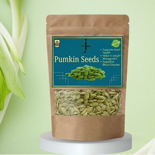 100% Pure Organic Pumpkin Seeds | Superfood for Heart Health, Weight Management & Glucose Support