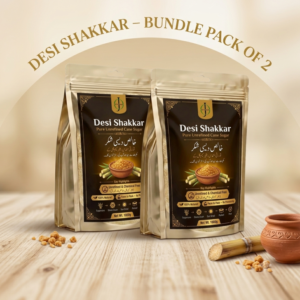 Desi Shakkar | Raw Unrefined Jaggery Powder