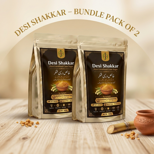 Desi Shakkar | Raw Unrefined Jaggery Powder