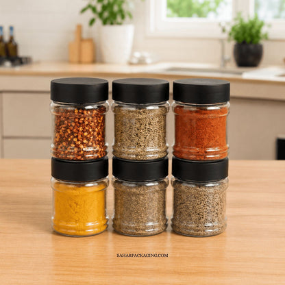 Premium Kitchen Storage Jar Set – 12 Pieces (800ml + 500ml)