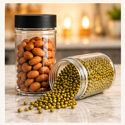 Kitchen storage jar lifestyle illustration