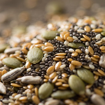 5-in-1 Daily Seed Boost Combo Pack | Chia, Flax, Pumpkin, Sunflower & Sesame Seeds