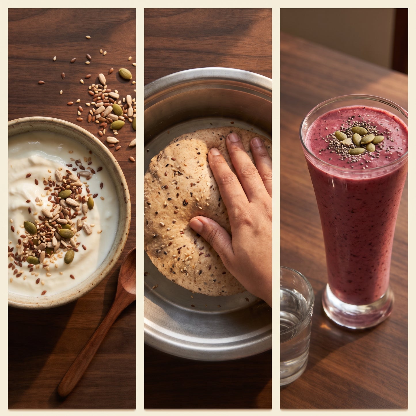 5-in-1 Daily Seed Boost Combo Pack | Chia, Flax, Pumpkin, Sunflower & Sesame Seeds